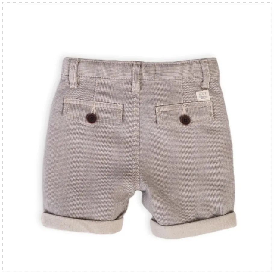 Pinstripe Woven Short
