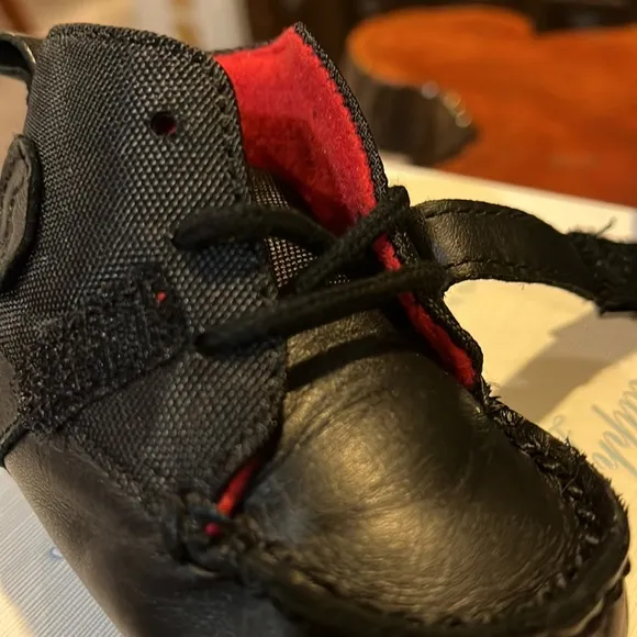 Polo Ralph Lauren Ranger Crib shoes booties new baby infant black