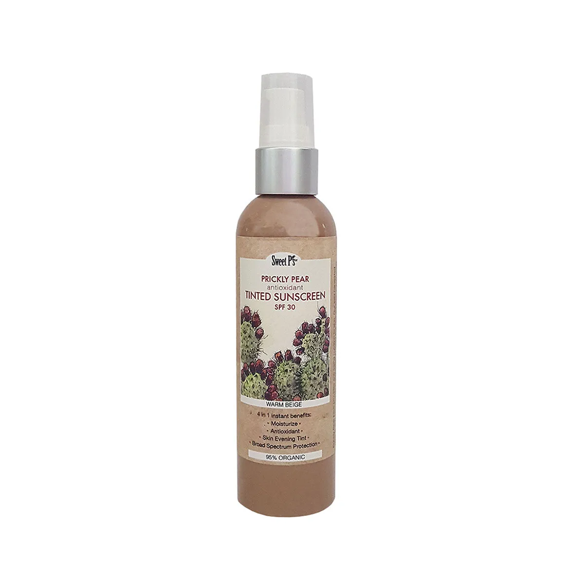 Prickly Pear Tinted Sunscreen SPF30 - Warm Beige