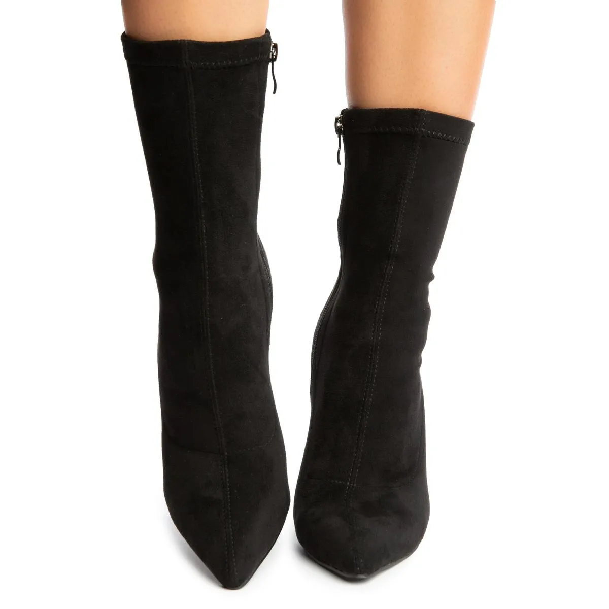 Raffi-2 Bedazzled Skull Bootie