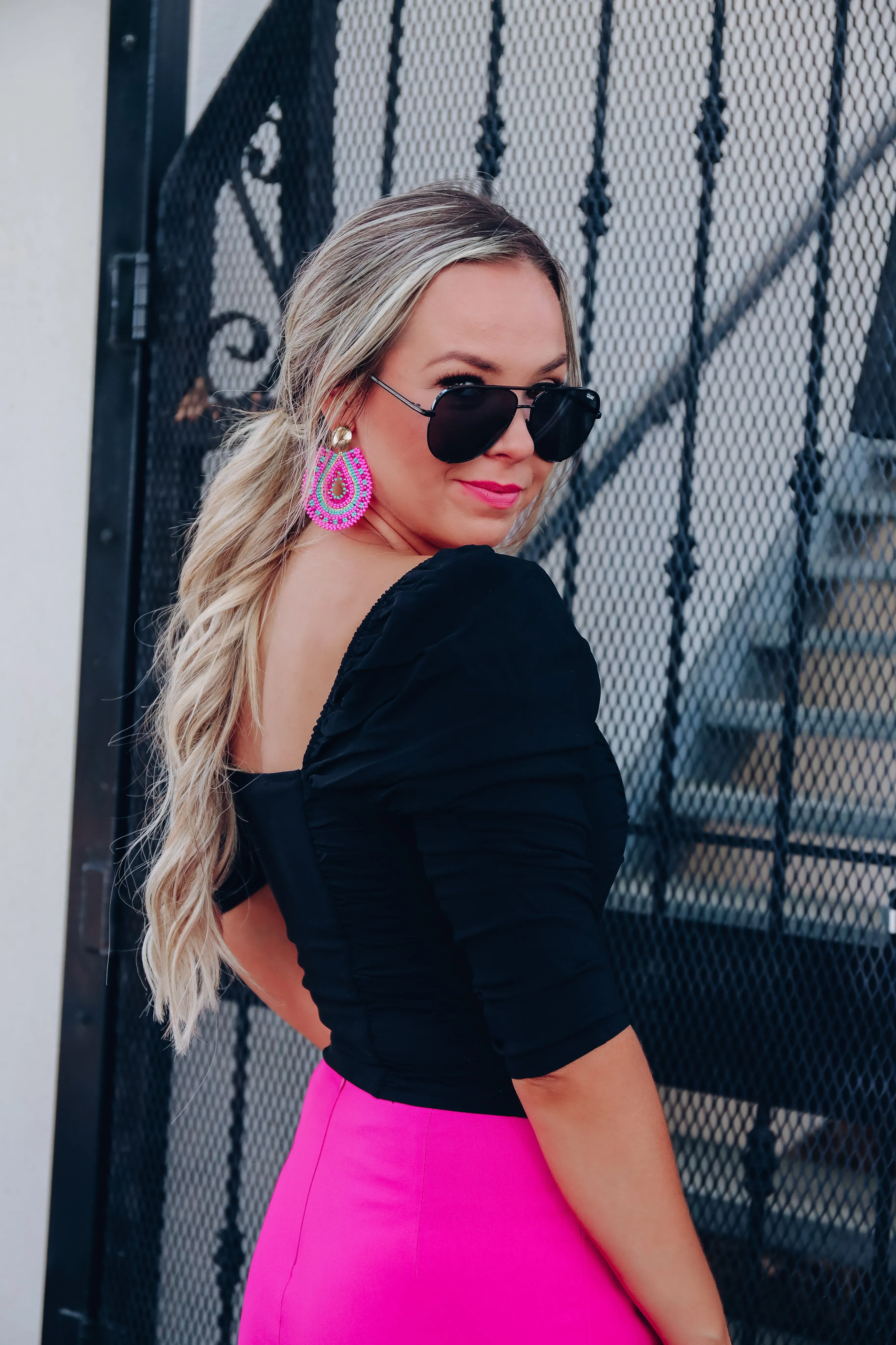 Ramsey Ruched Crop Top