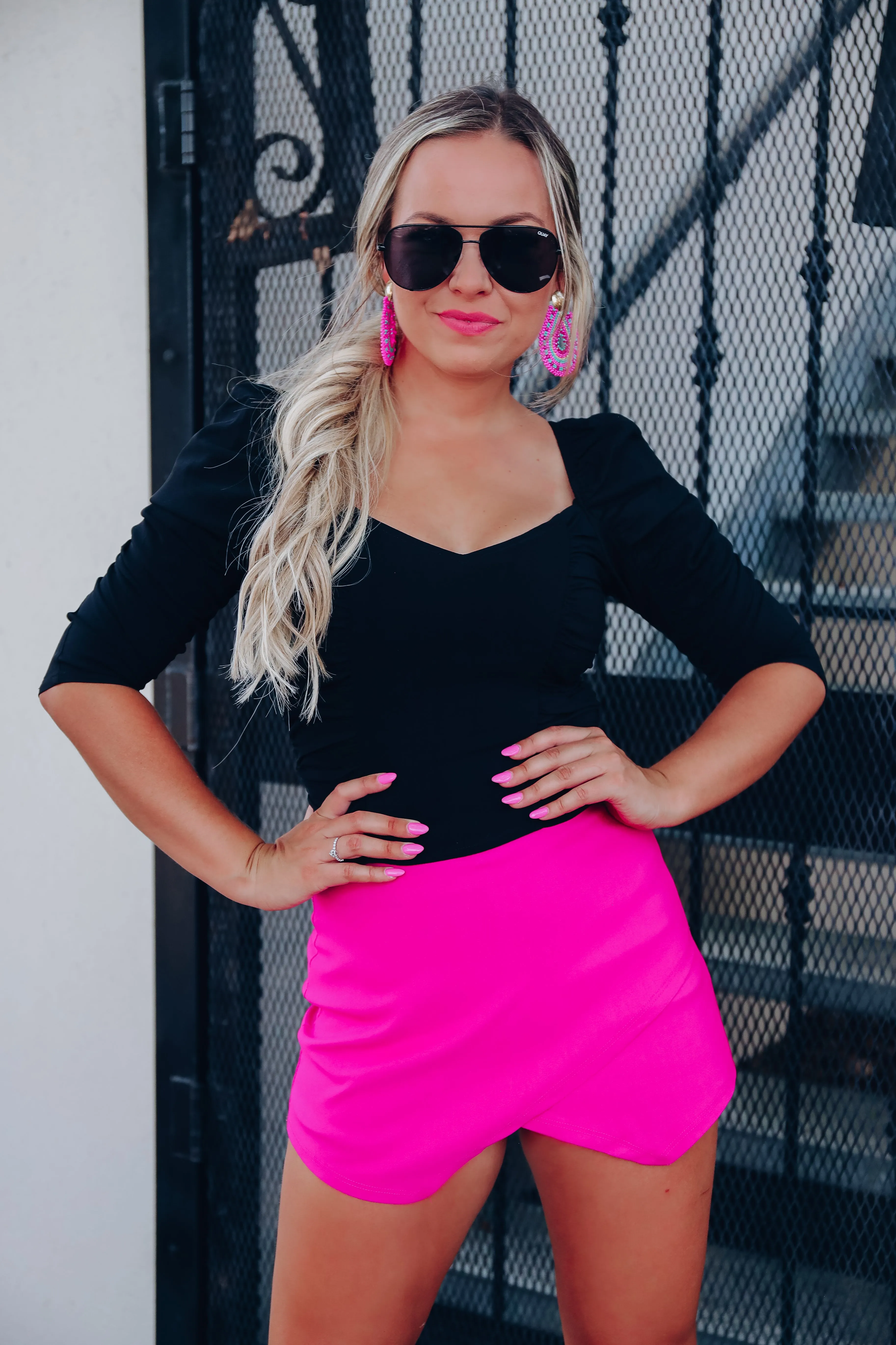 Ramsey Ruched Crop Top