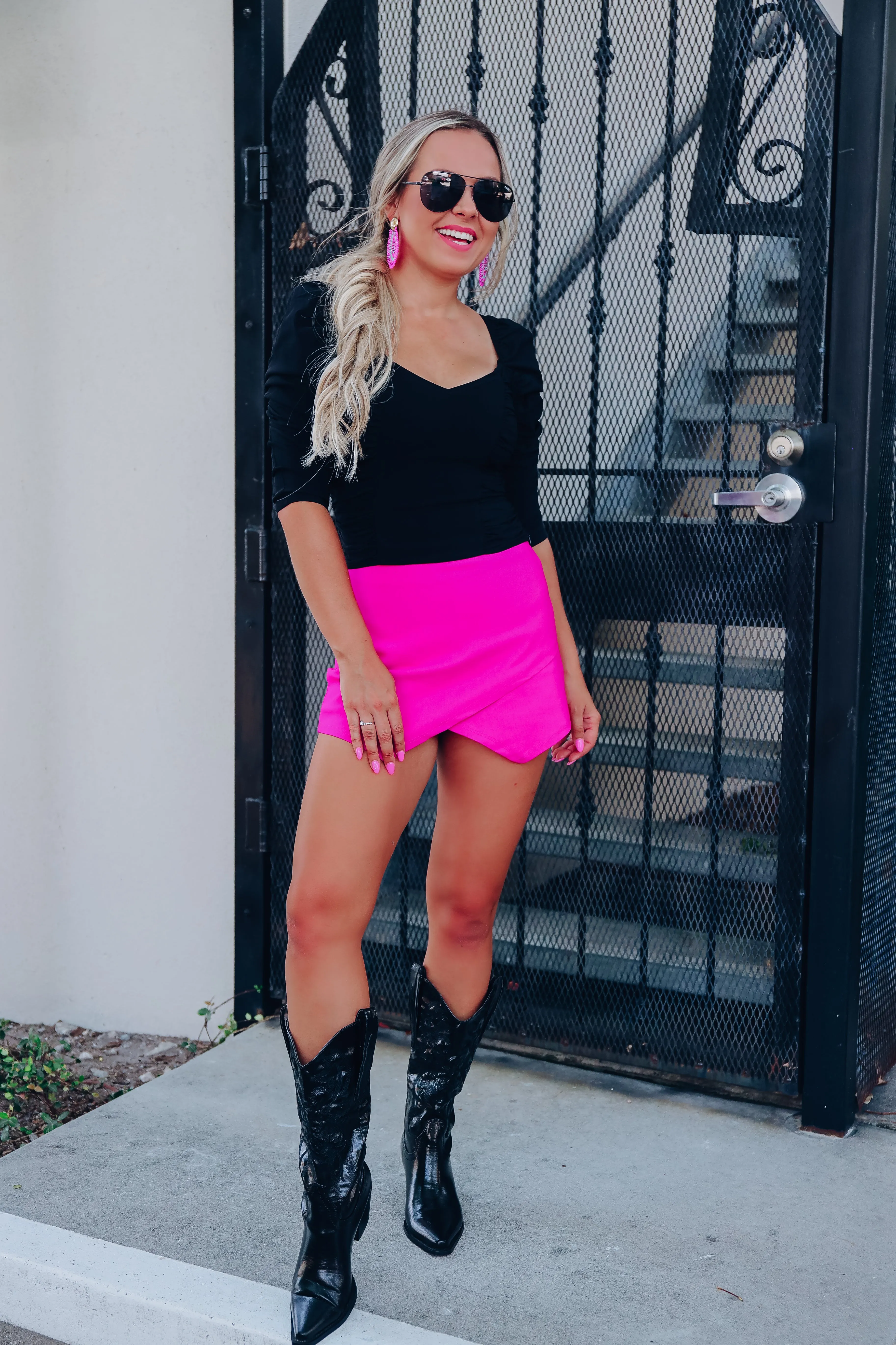 Ramsey Ruched Crop Top