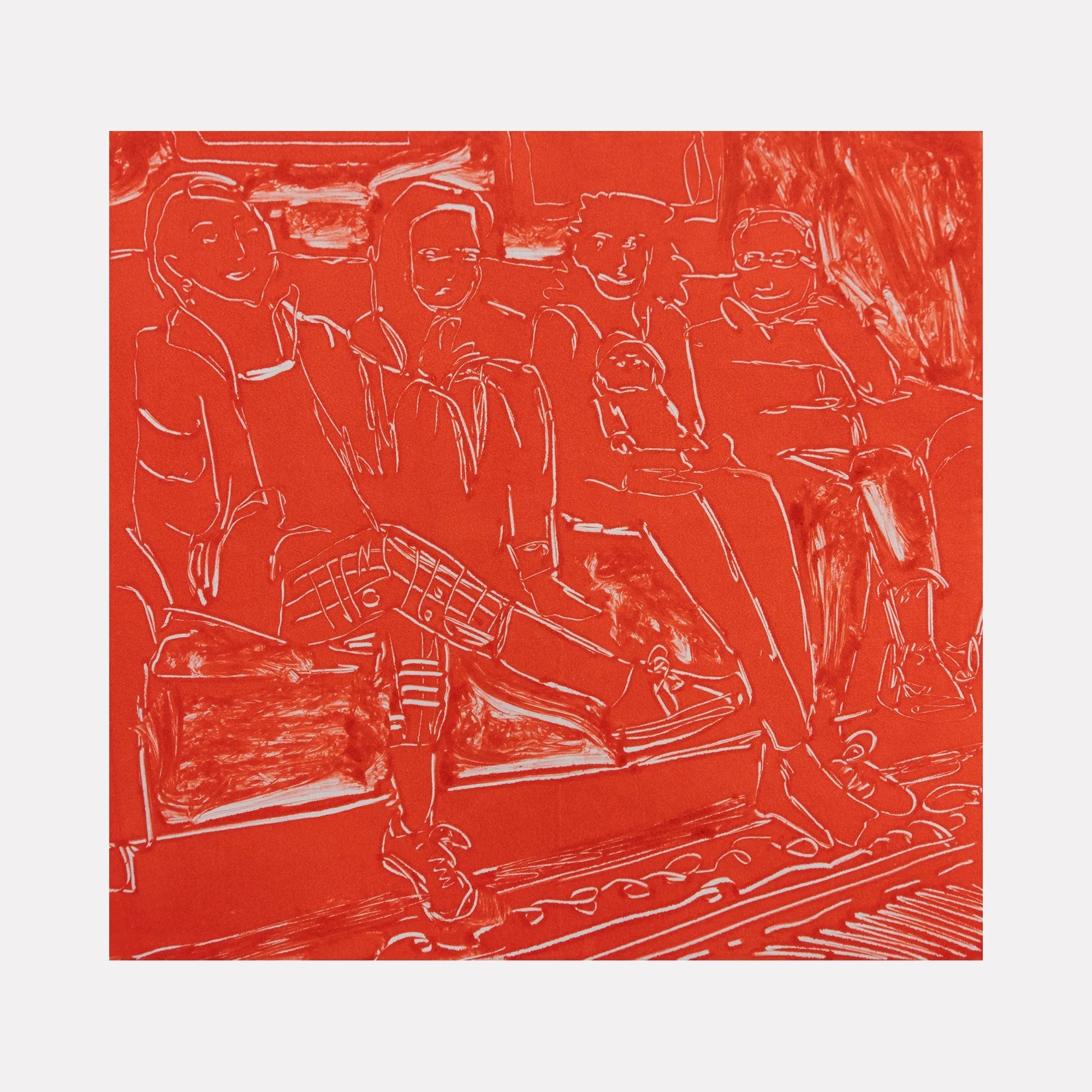 Red Living Room III