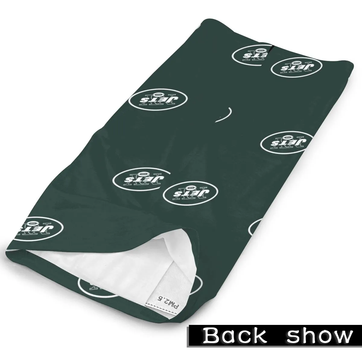 Reusble Mouth Cover Bandanas New York Jets Variety Head Scarf Face Mask With PM 2.5 Filter
