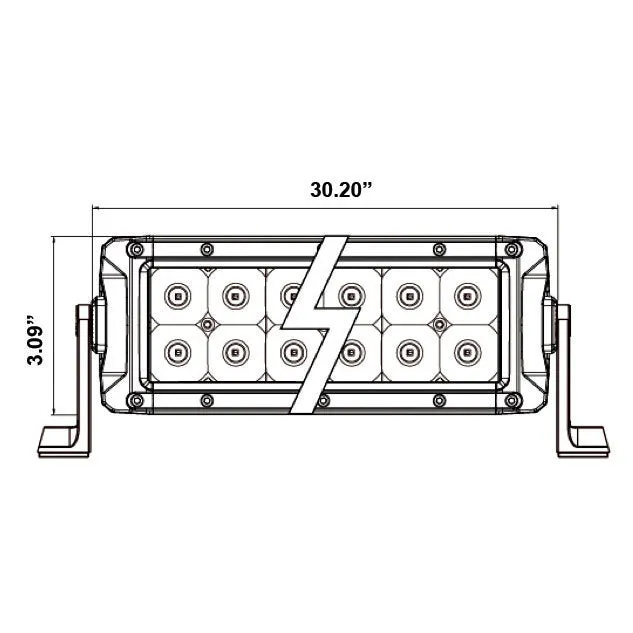 RGB LED Bar 30"