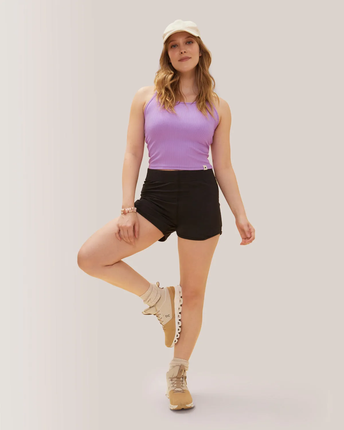 Rib Zen Tank Top - Mulberry