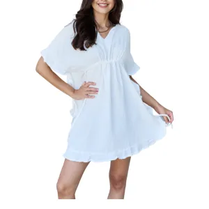 Riviera Ruffle Hem Bliss Dress