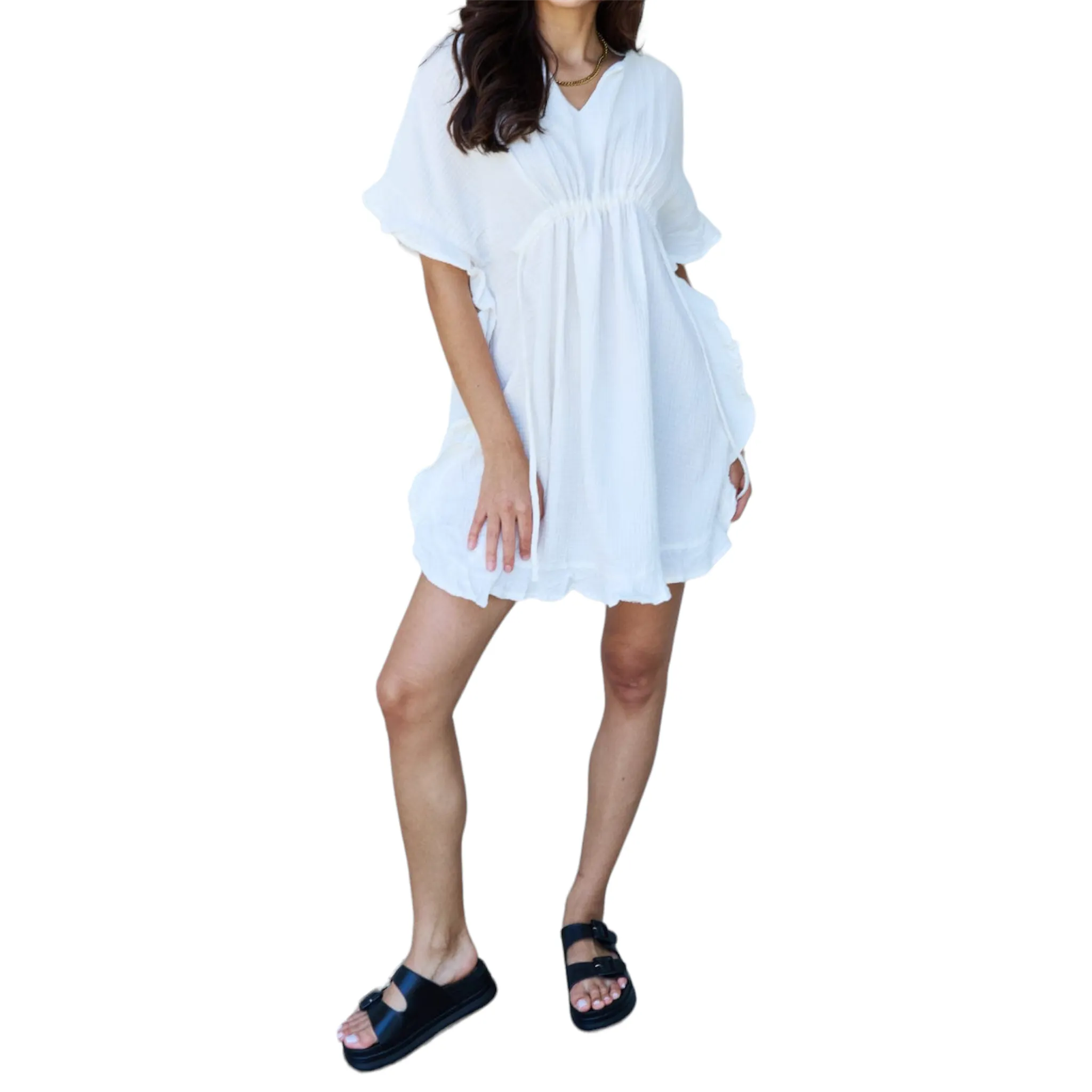 Riviera Ruffle Hem Bliss Dress