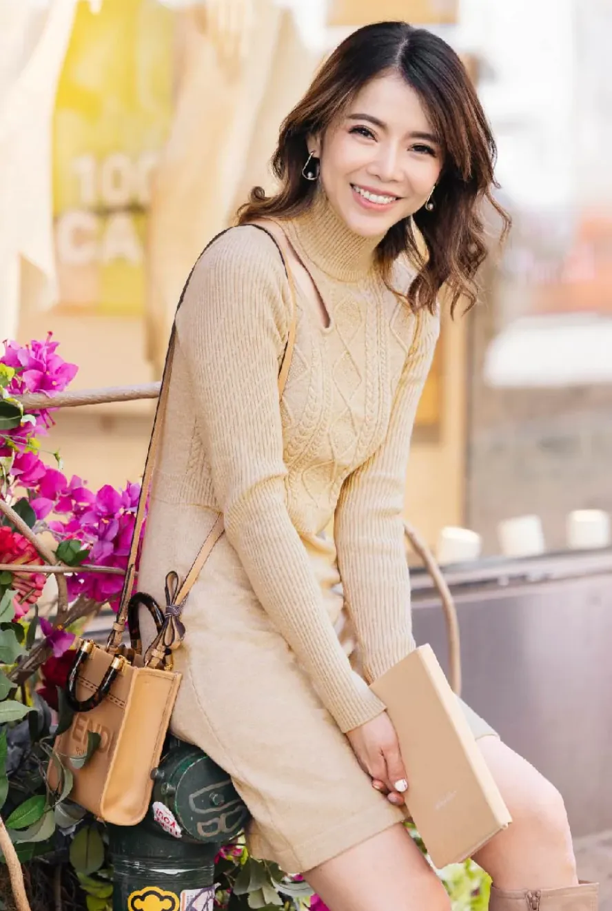 Saffron Knit Dress