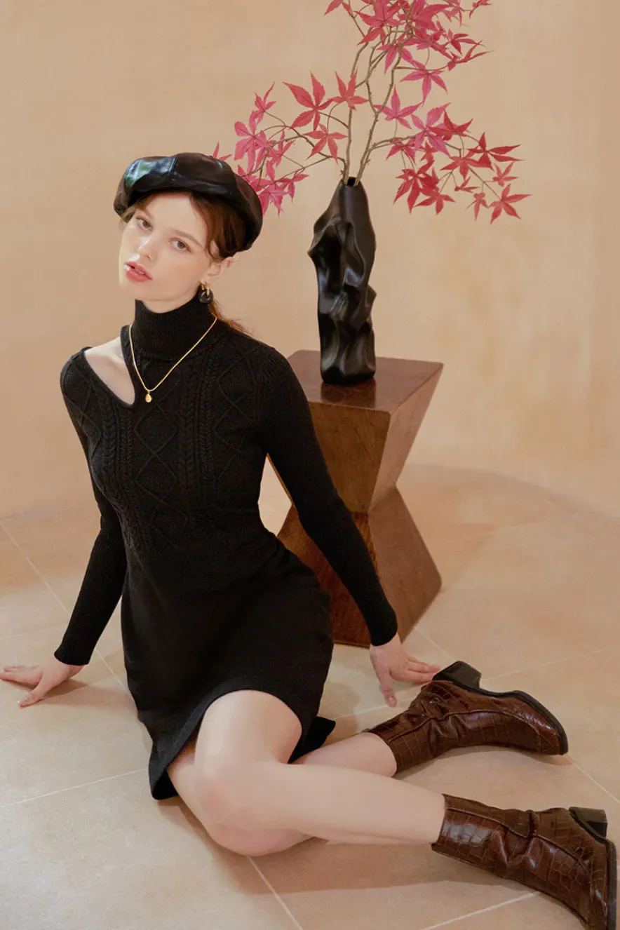 Saffron Knit Dress