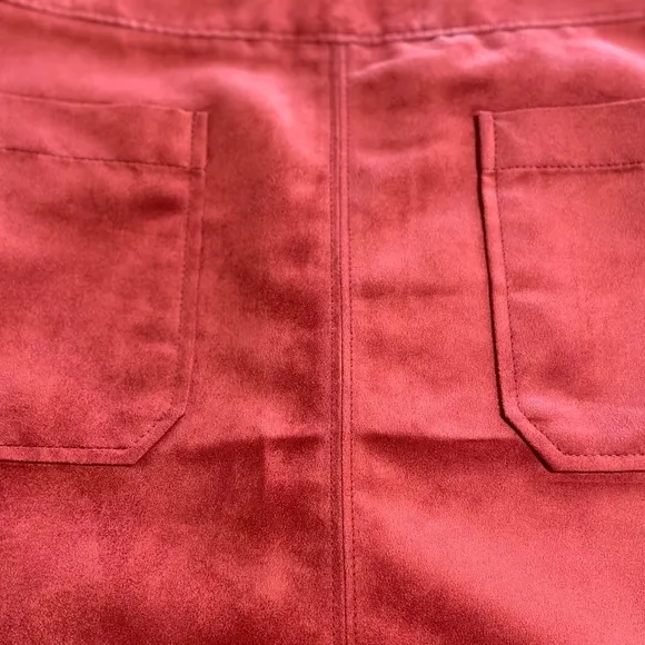 “SANCTUARY” Faux Suede Serina Mini Skirt