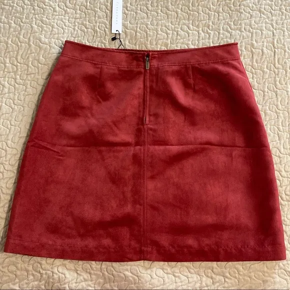 “SANCTUARY” Faux Suede Serina Mini Skirt
