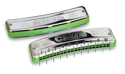 Seydel CLUB STEEL Octave Harmonica
