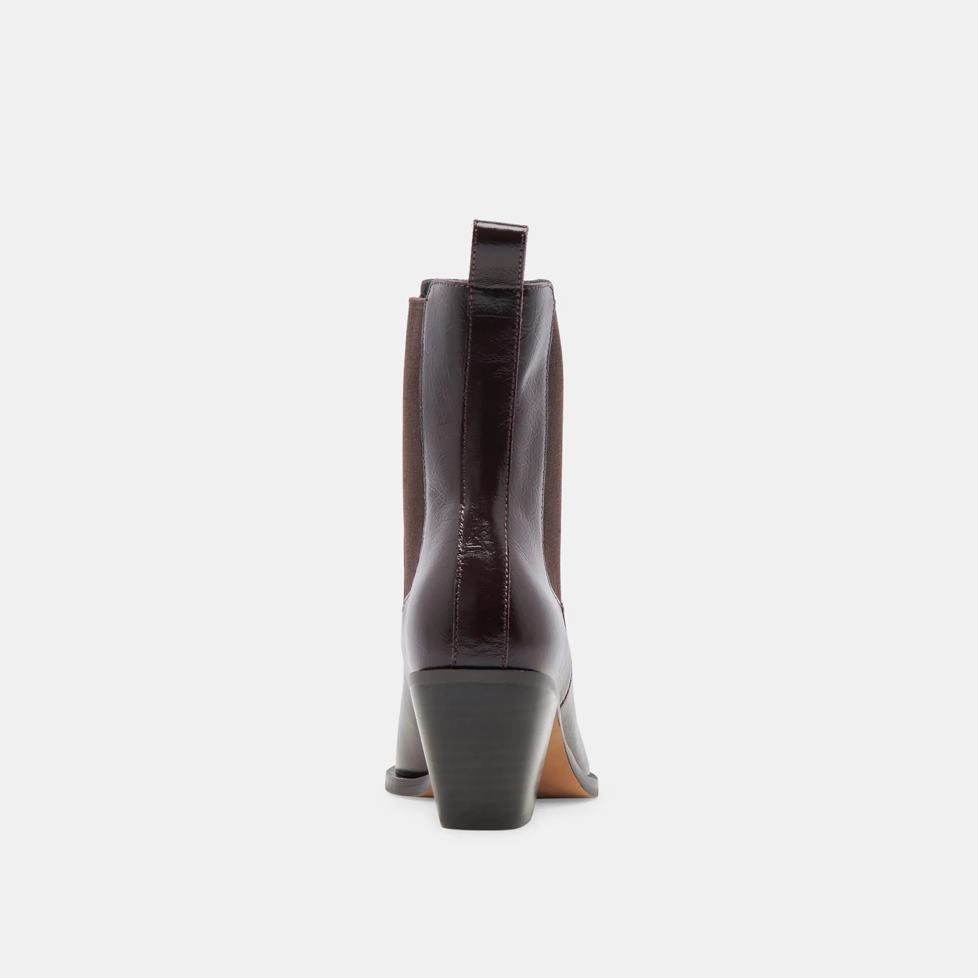 SHADIE H2O BOOTIES MULBERRY CRINKLE PATENT