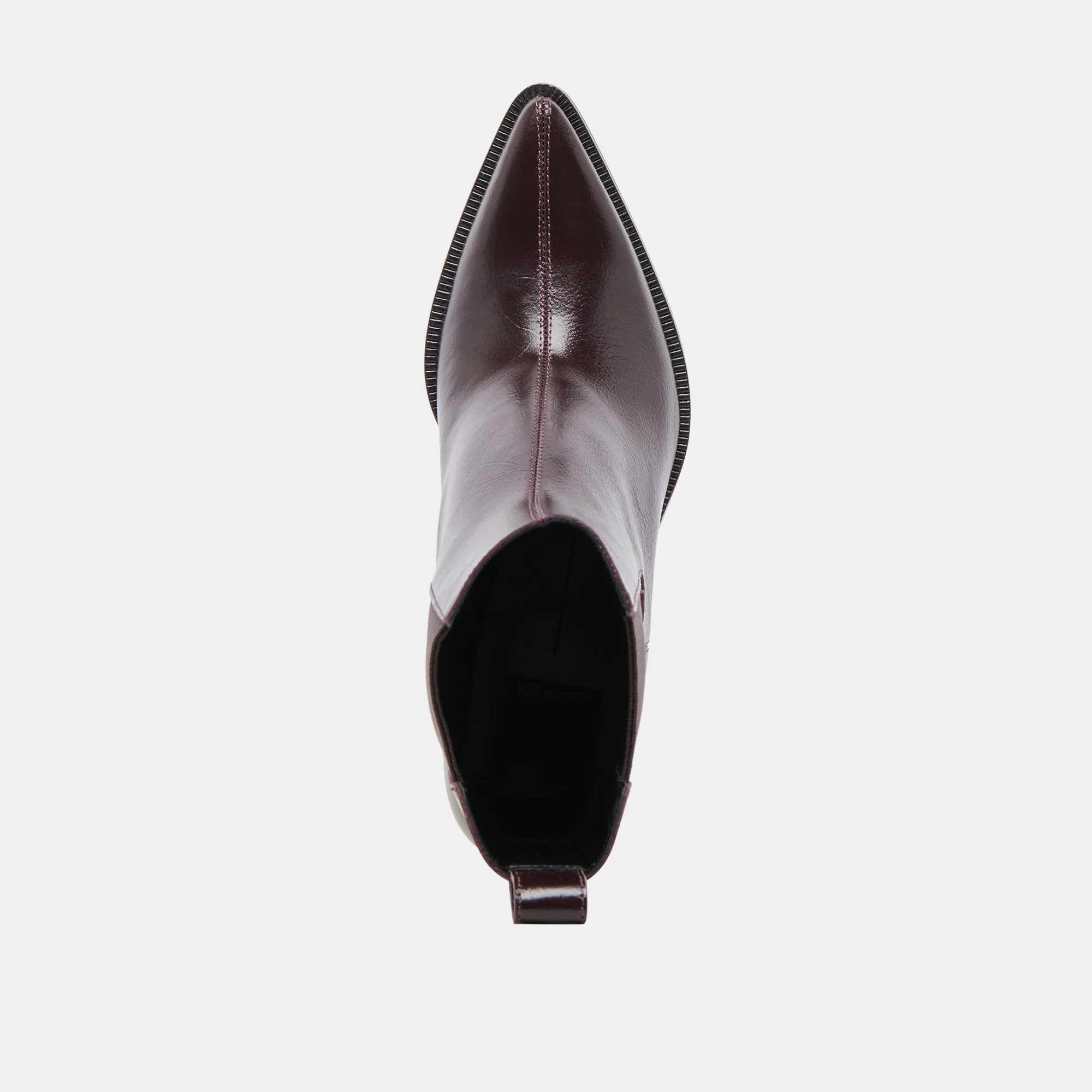 SHADIE H2O BOOTIES MULBERRY CRINKLE PATENT
