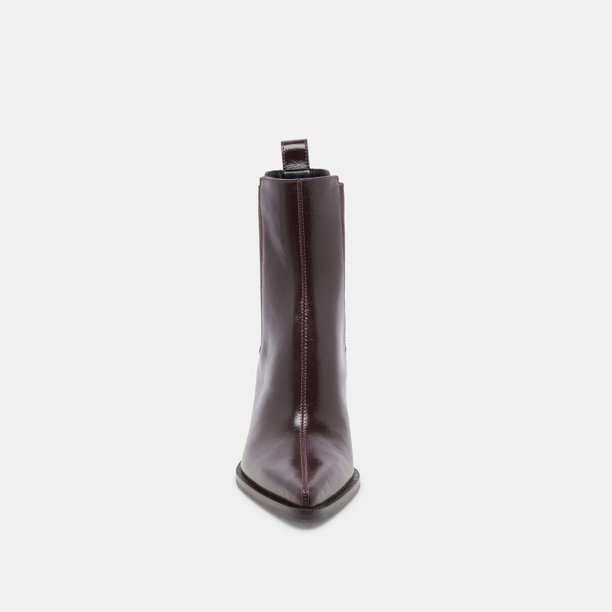 SHADIE H2O BOOTIES MULBERRY CRINKLE PATENT