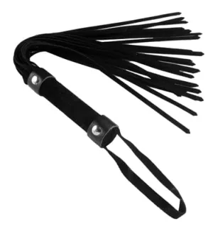 Short Suede Flogger - Soft and Flexible Whip for Intense Pleasure