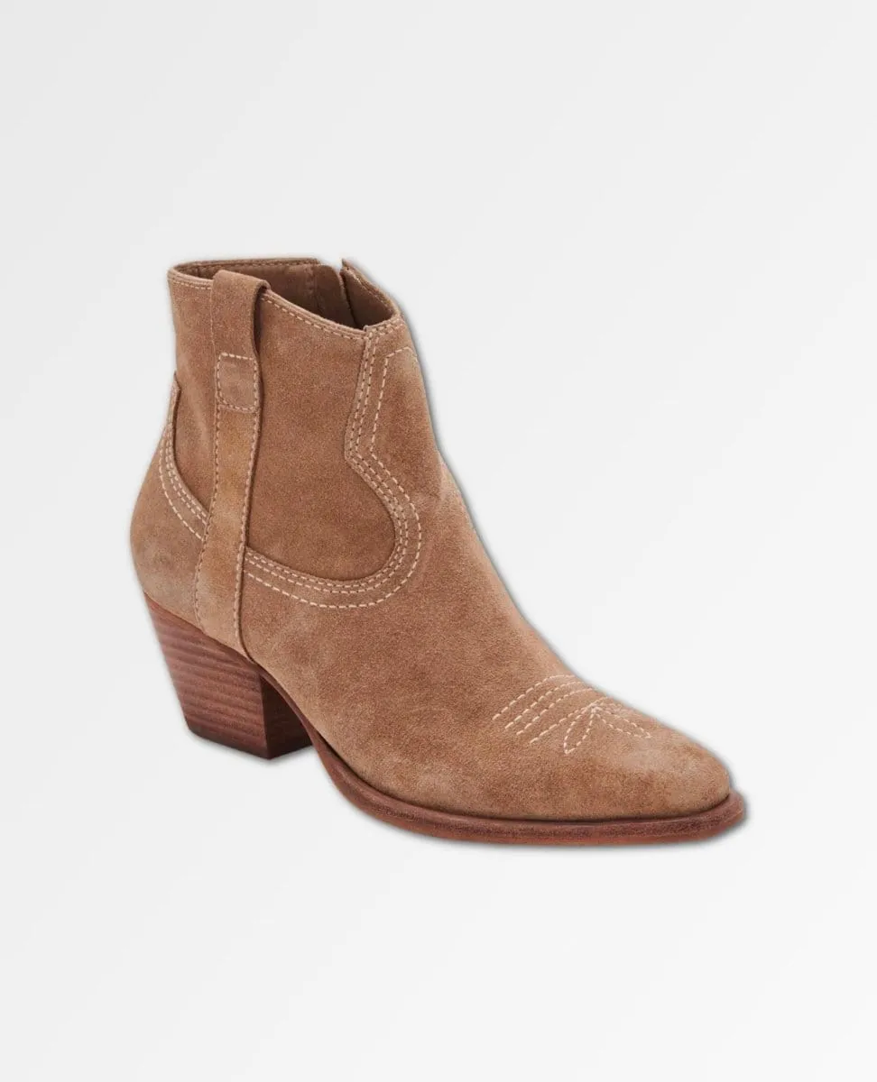 Silma Booties Truffle Suede