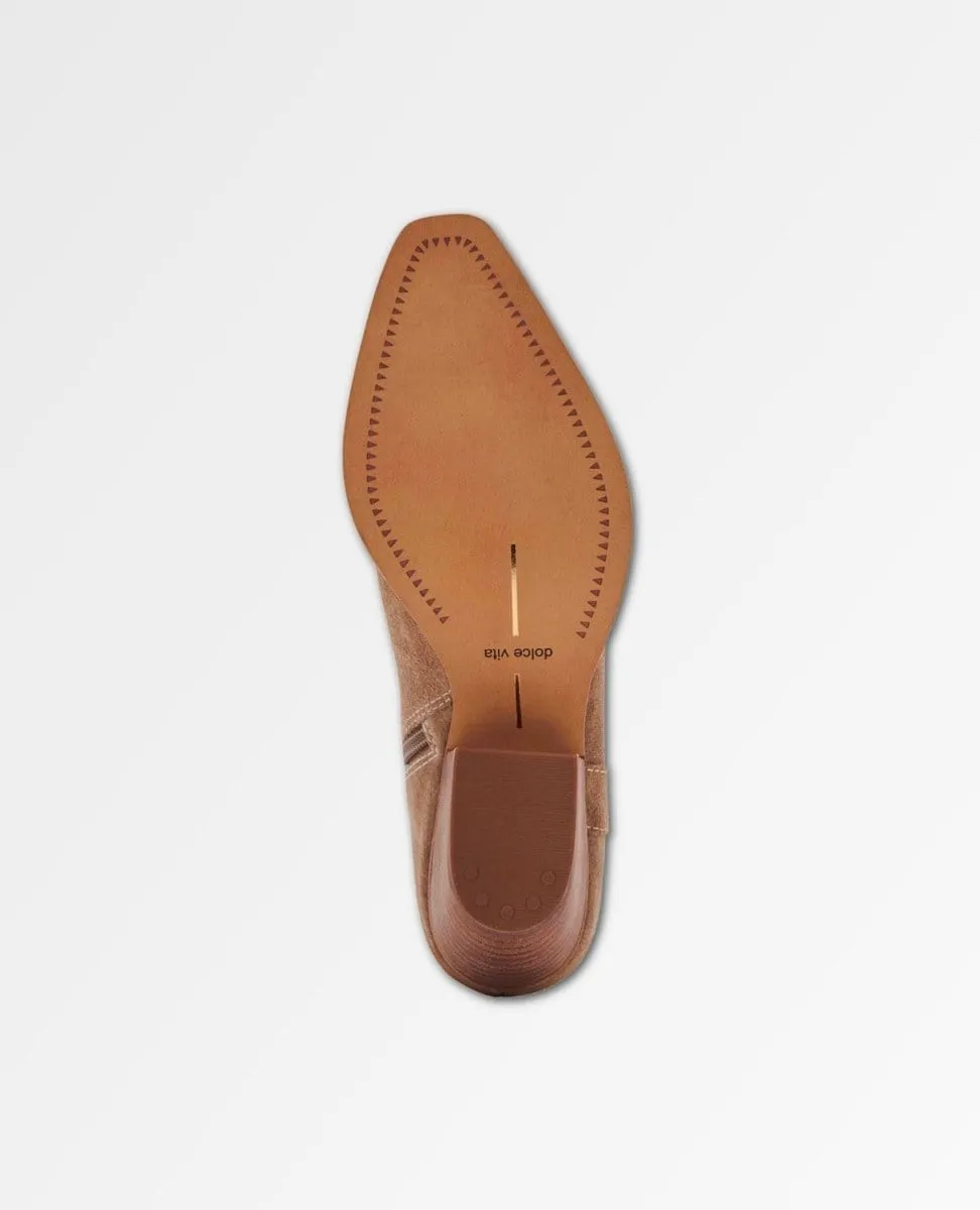 Silma Booties Truffle Suede
