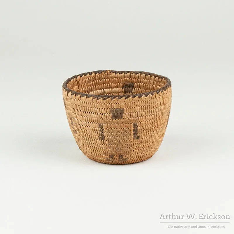 Small Figural Pima Basket