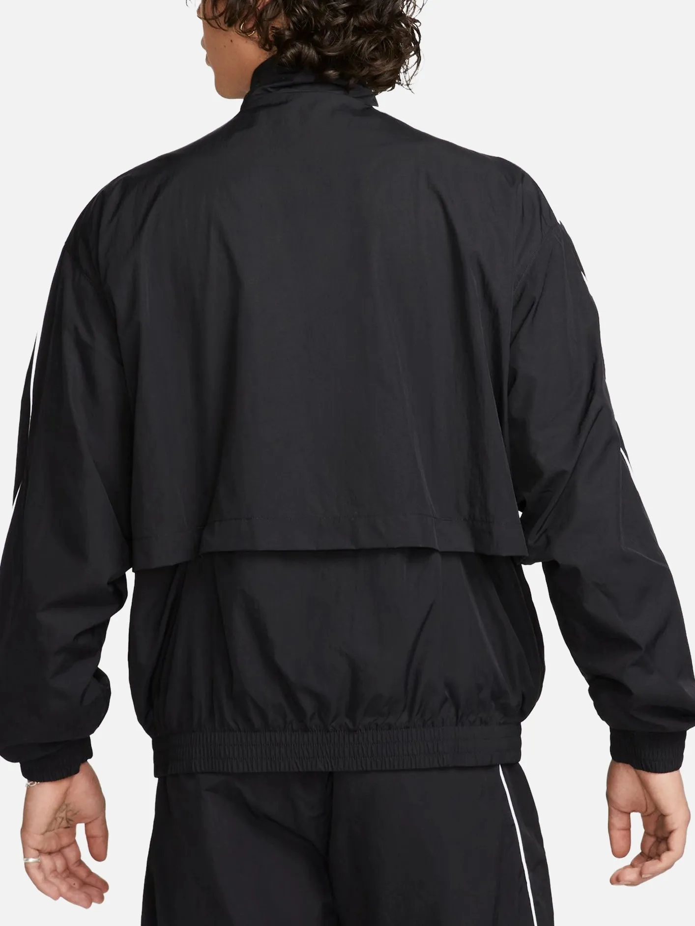 Solo Swoosh Woven Jacket "Black"