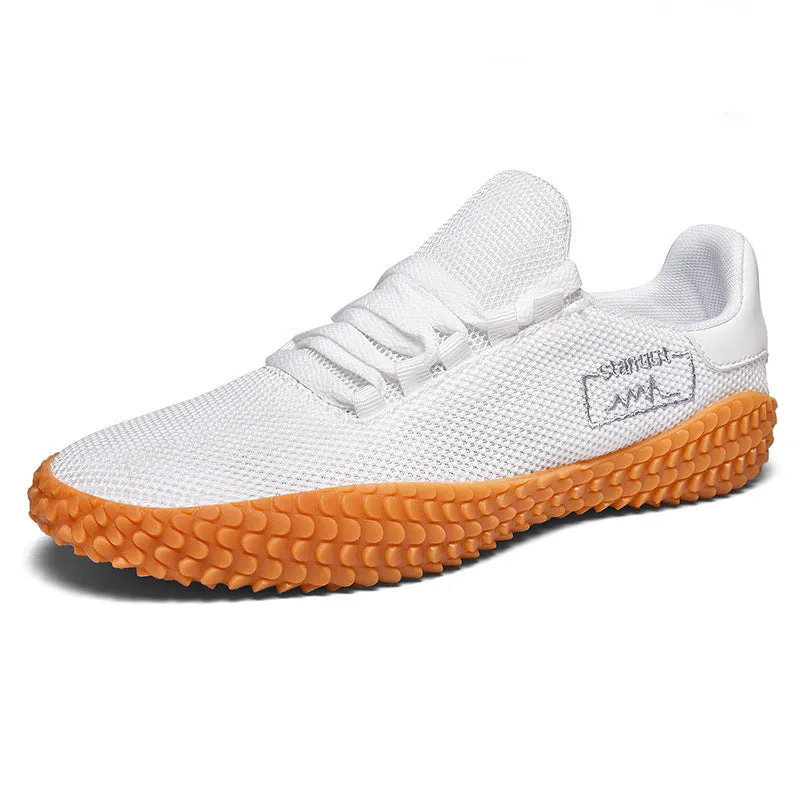 Spring & Summer Men's Breathable Flying Woven Casual Sneakers