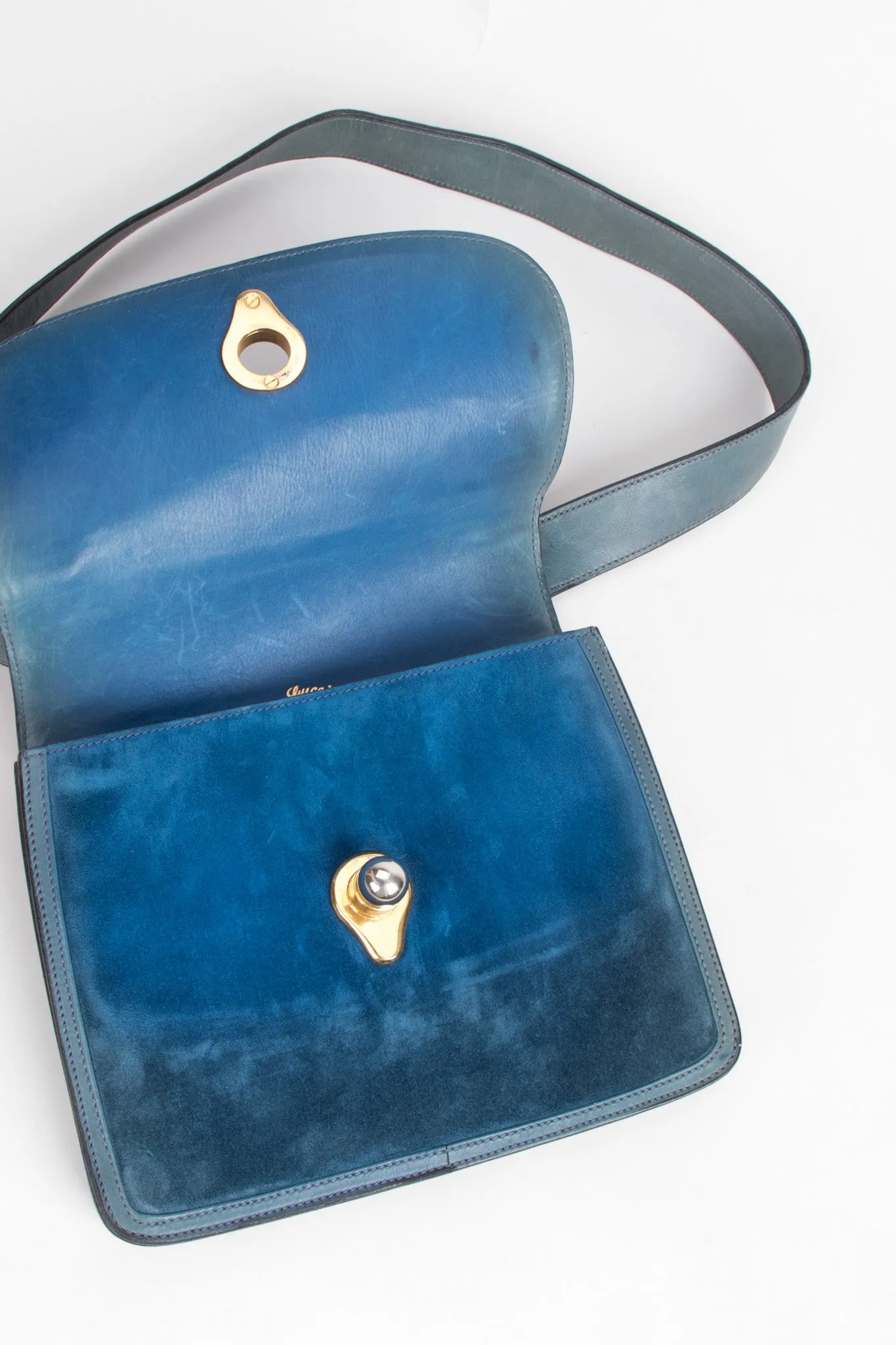 Suede Shoulder Bag