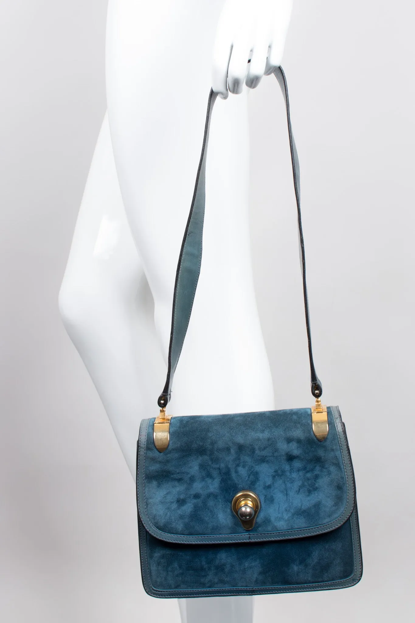 Suede Shoulder Bag