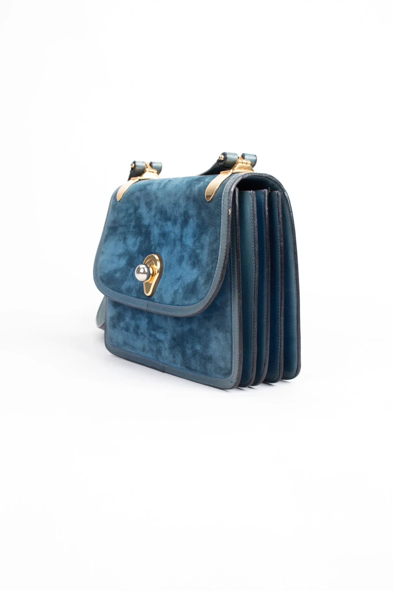 Suede Shoulder Bag