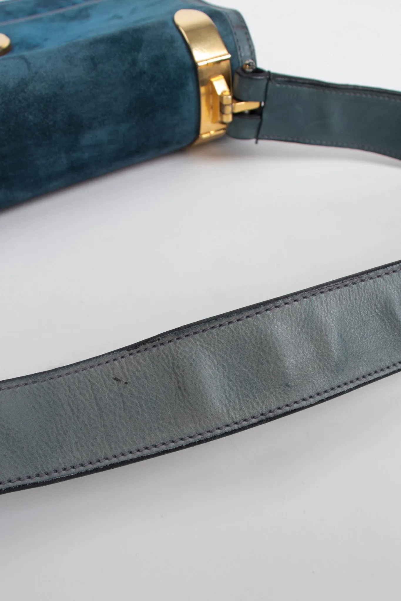 Suede Shoulder Bag