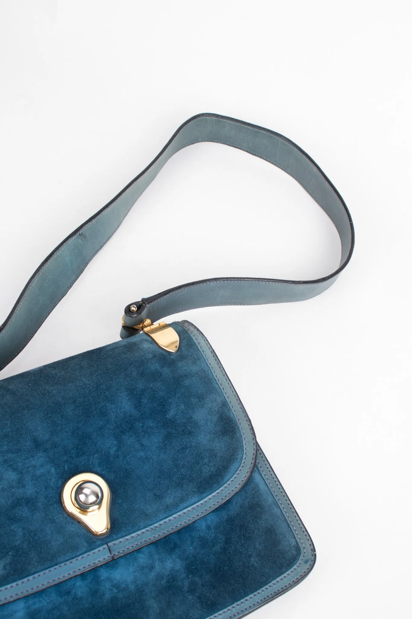 Suede Shoulder Bag