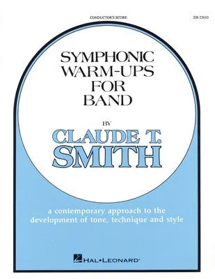 SYMPHONIC WARM UPS CONDUCTORS SCORE
