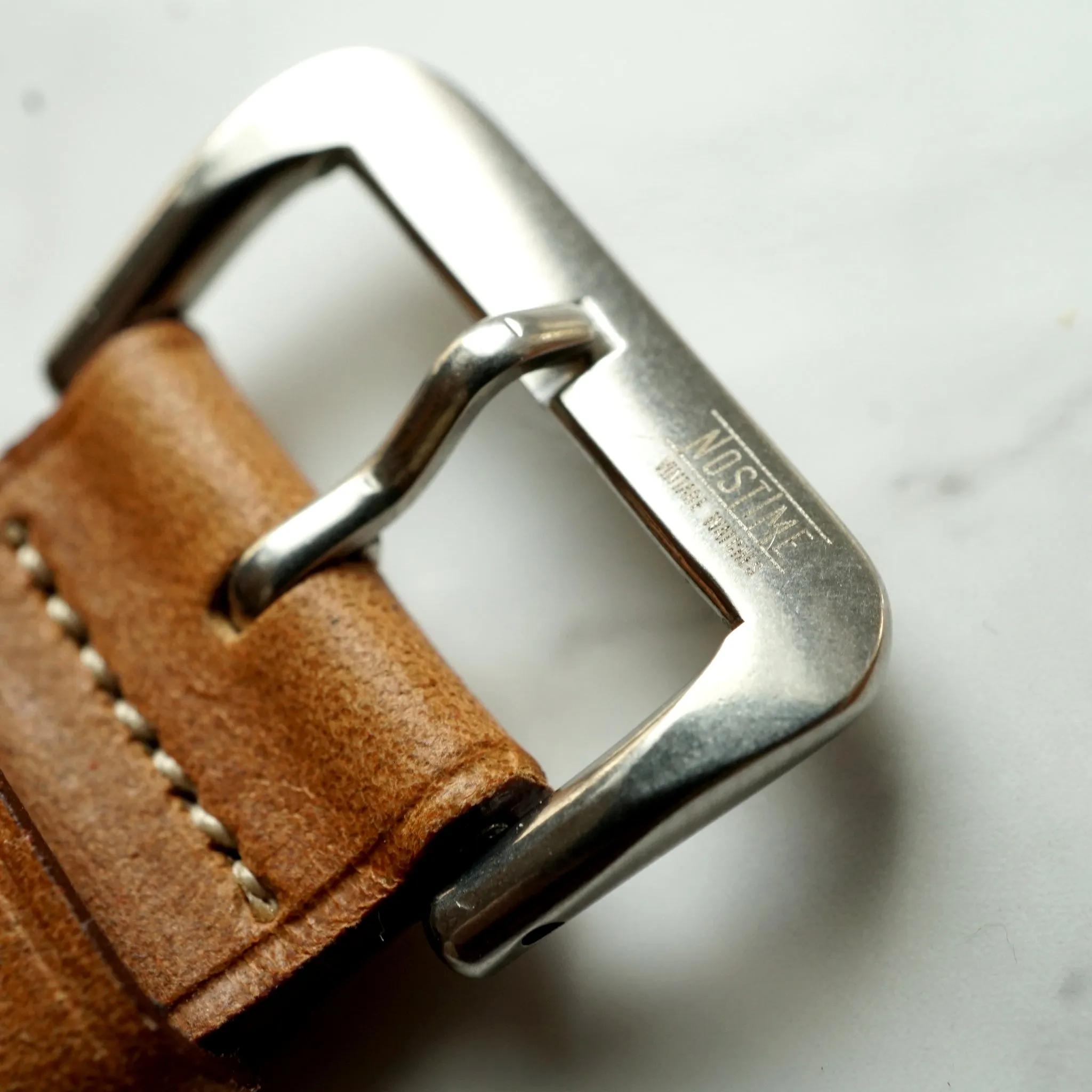 TAN BOX CALF STANDARD STRAP