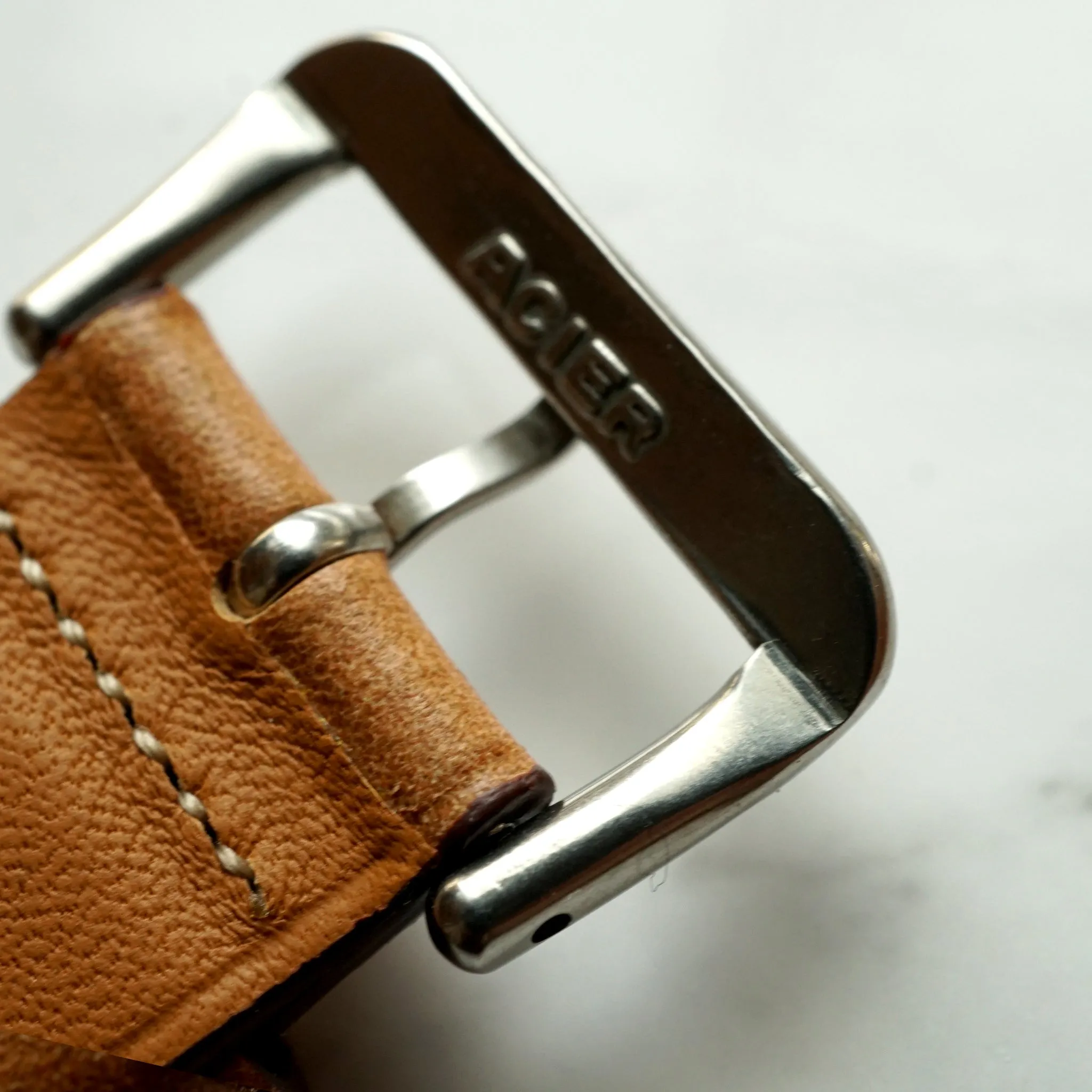 TAN BOX CALF STANDARD STRAP