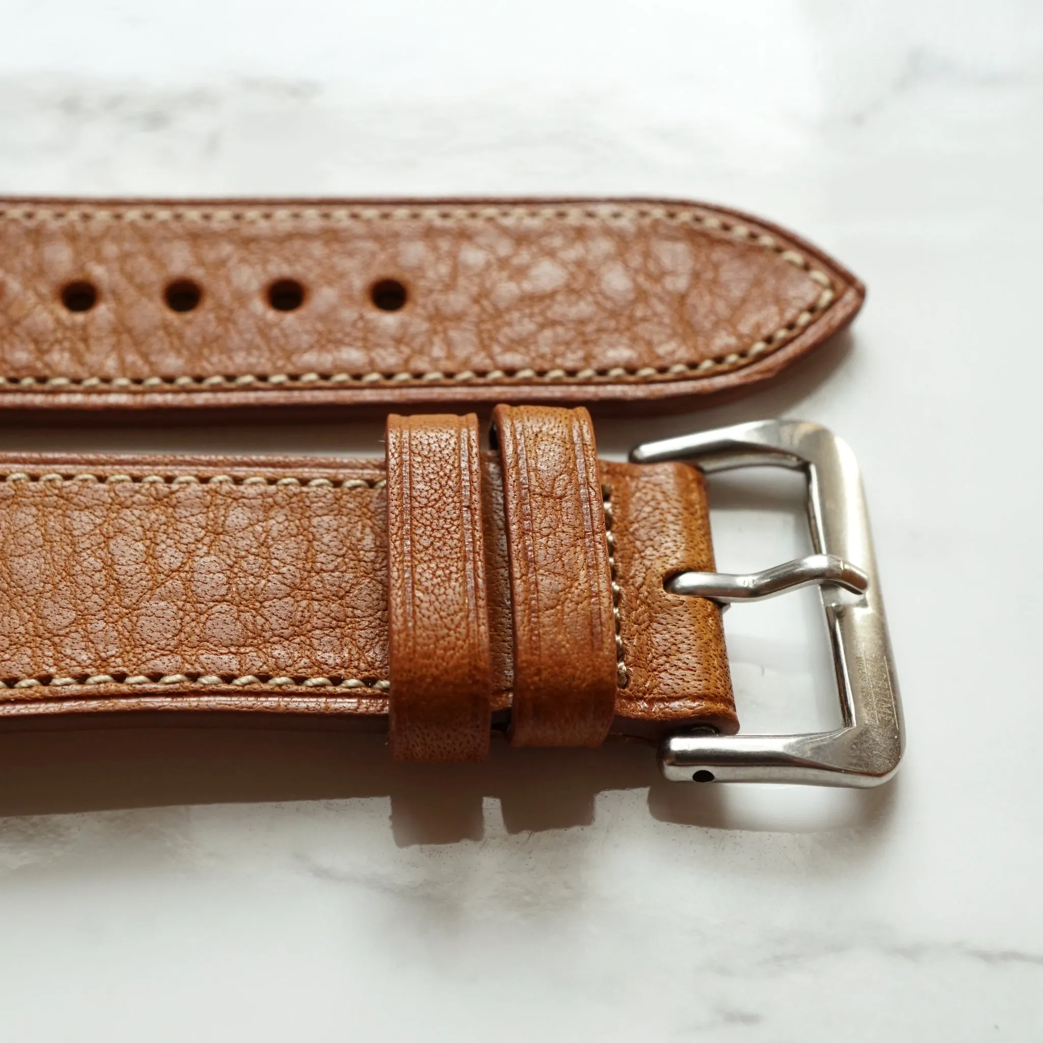 TAN BOX CALF STANDARD STRAP