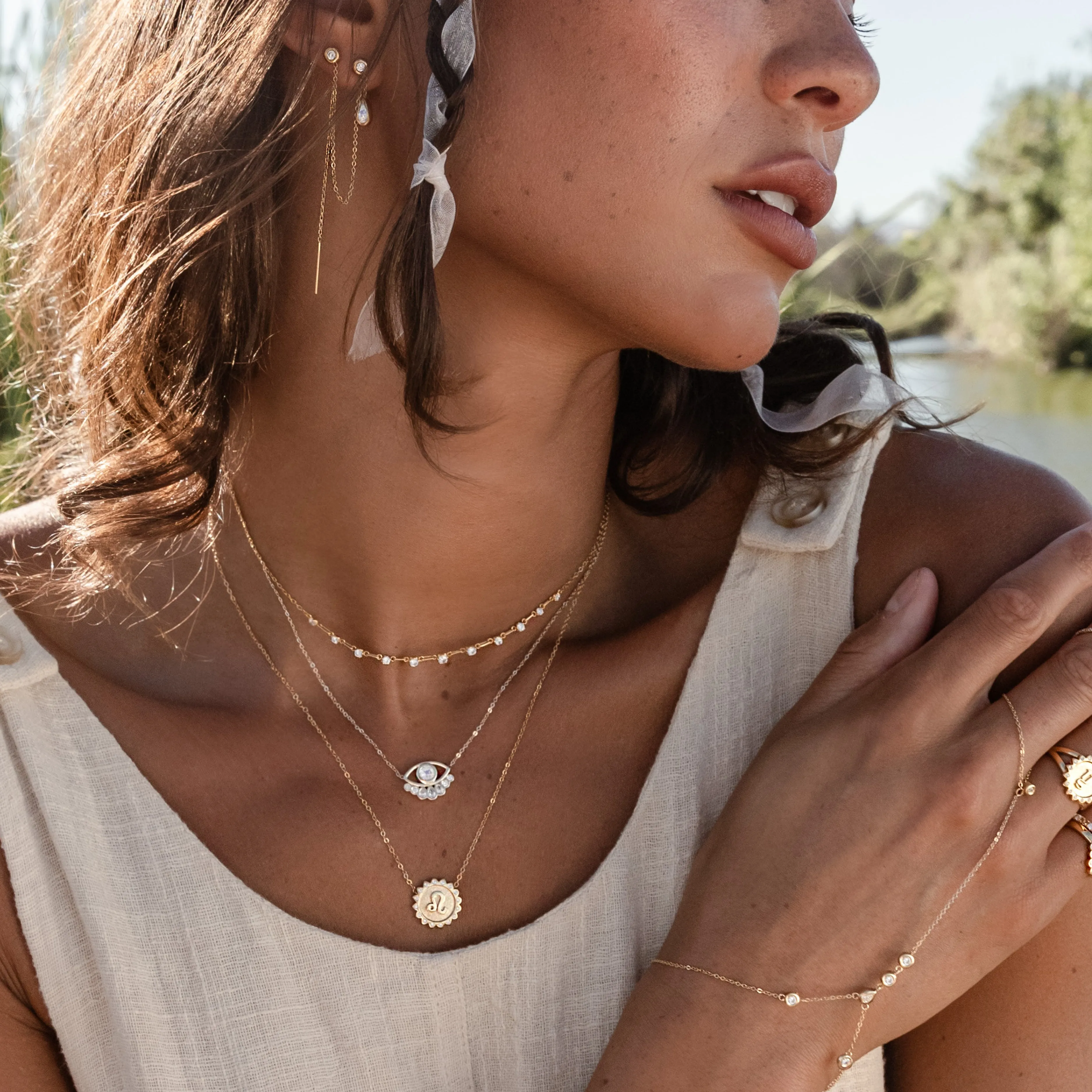 Taurus Sun Zodiac necklace