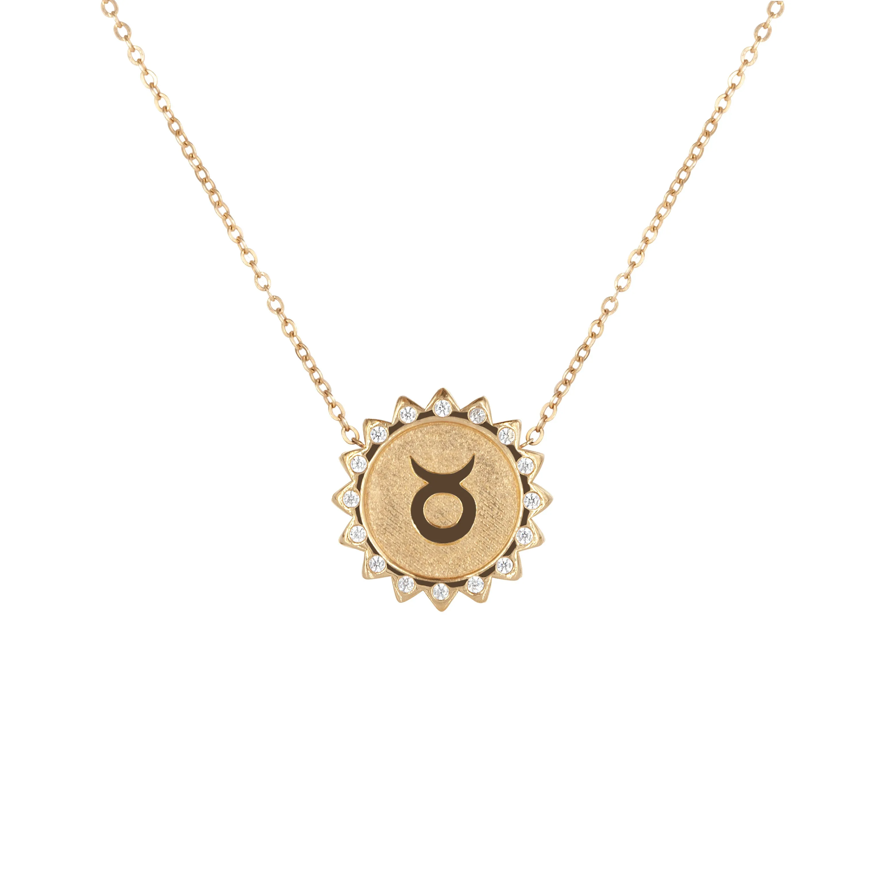 Taurus Sun Zodiac necklace
