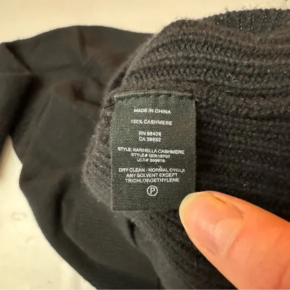 Theory Karinella Cashmere Trumpet Sleeve Sweater
