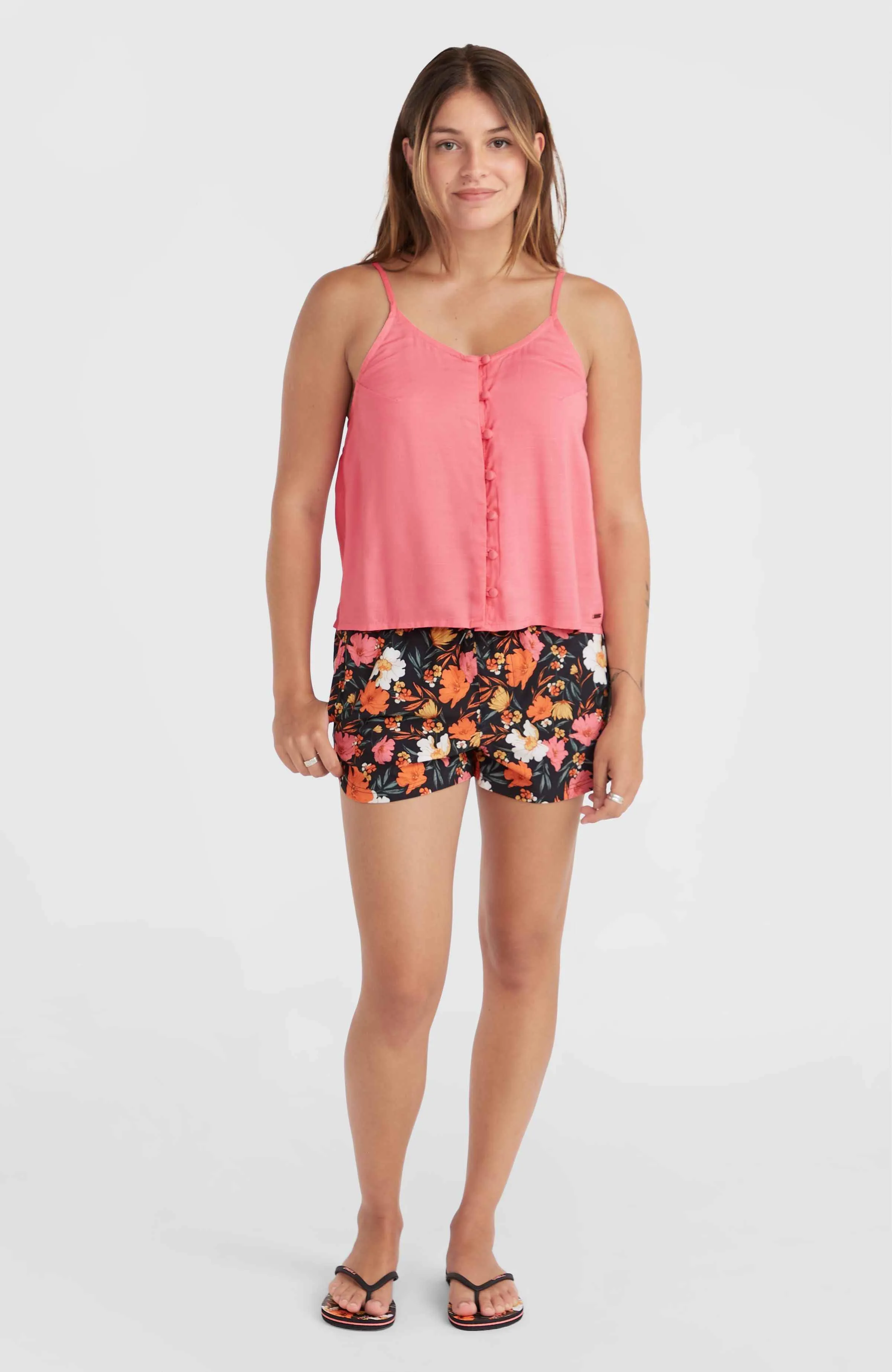 Tiare Woven Tanktop | Perfectly Pink