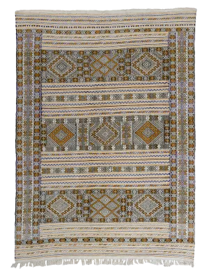 Tifelt Warm Sandstone Kilim