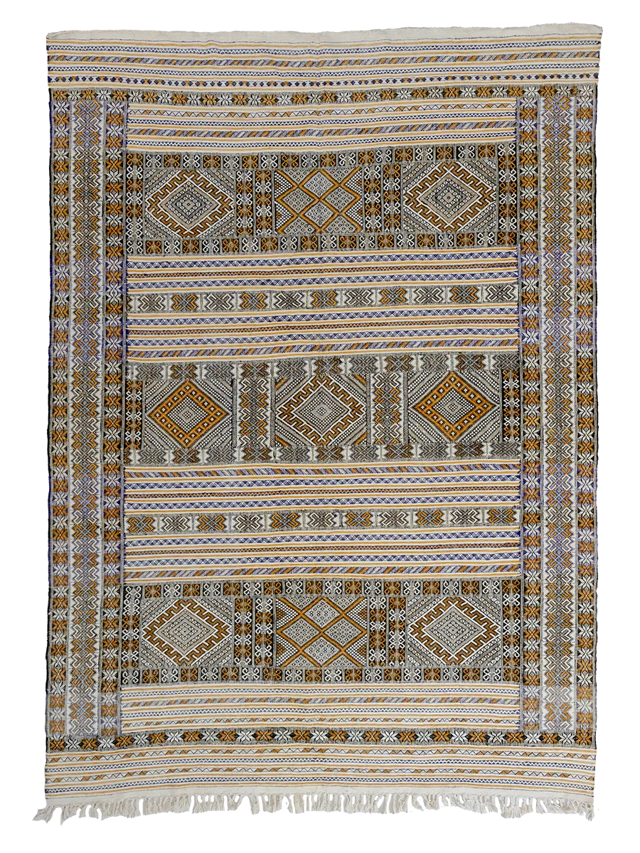 Tifelt Warm Sandstone Kilim