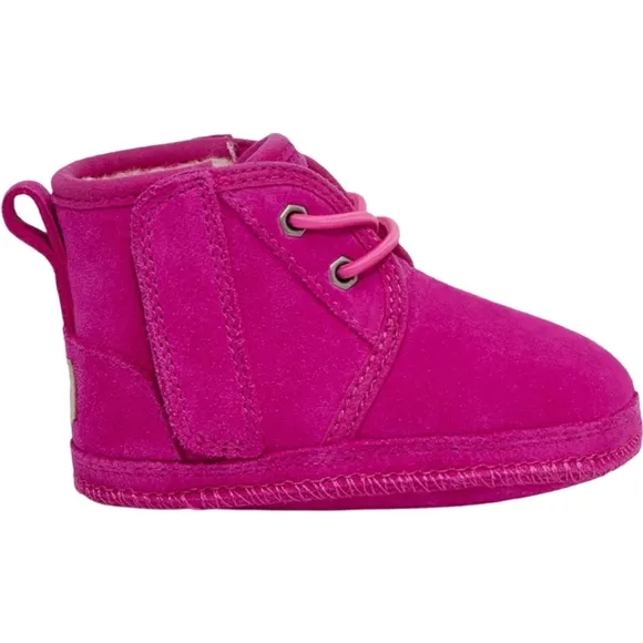 UGG Baby Neumel Pink Booties Size 2/3 NIB NWT