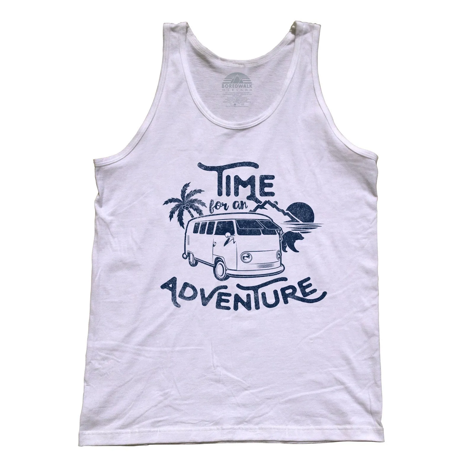Unisex Time For An Adventure Tank Top