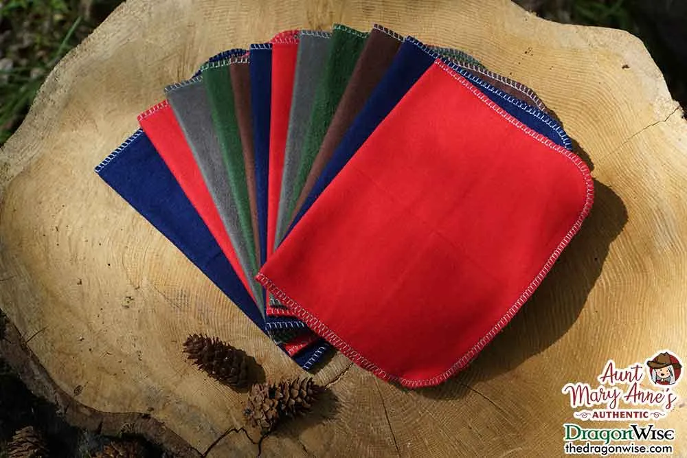 Unpaper Reusable Toilet Paper – Handmade Flannel Fabric Emergency Ass Wipes