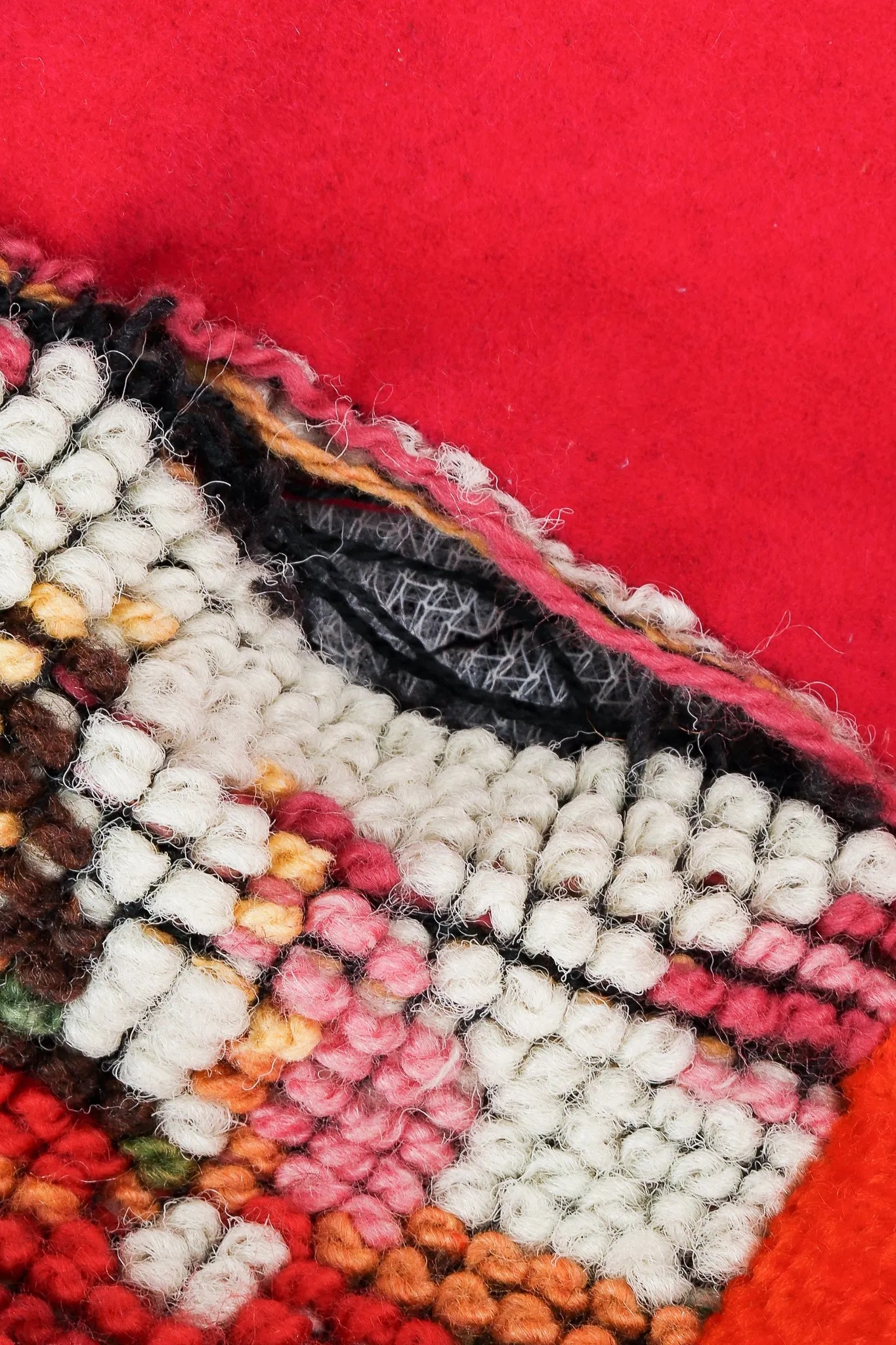 Velvet Patchwork Shawl Collar Coat