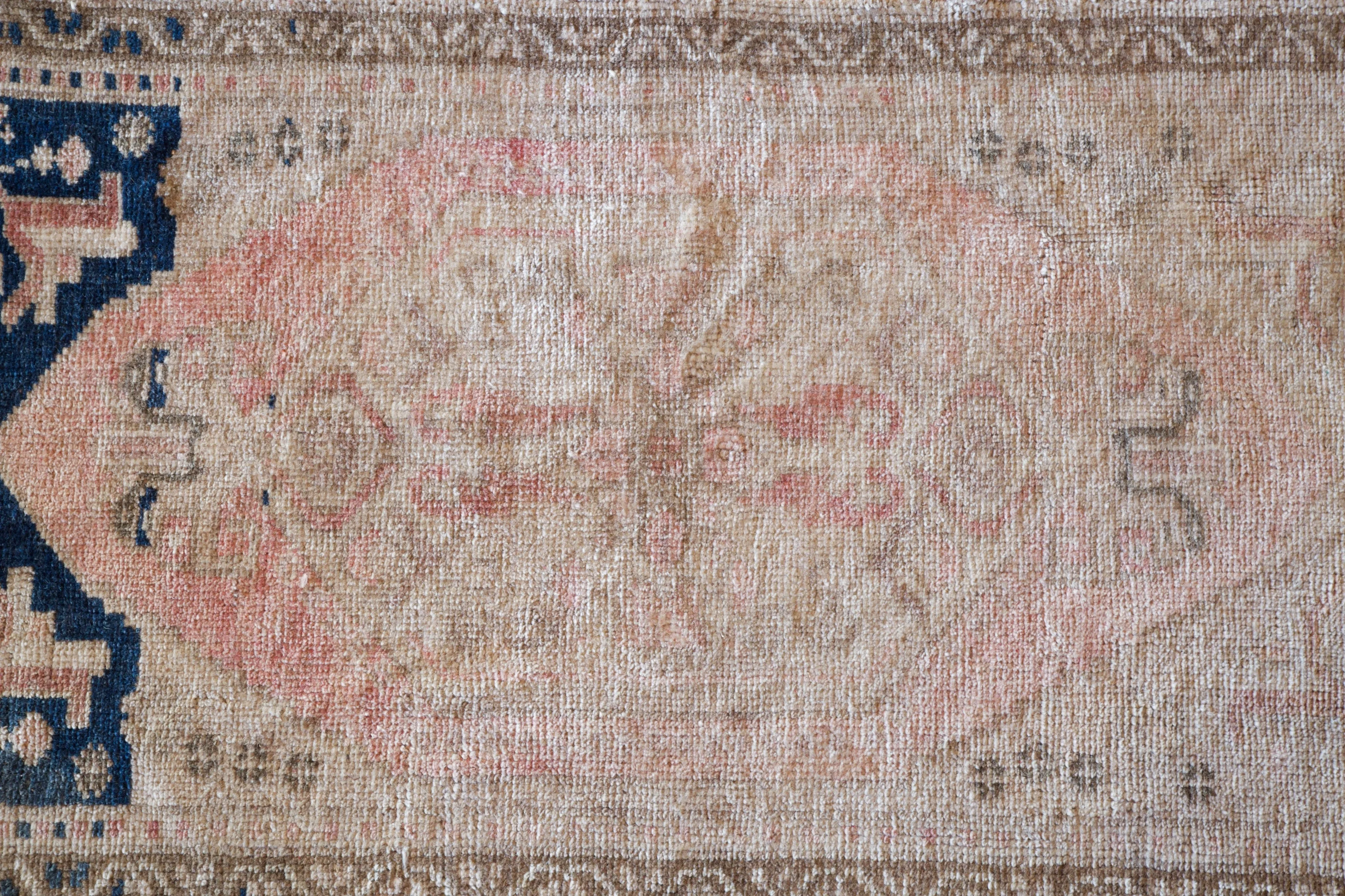 Vintage Mini Turkish Rug 20"x41"