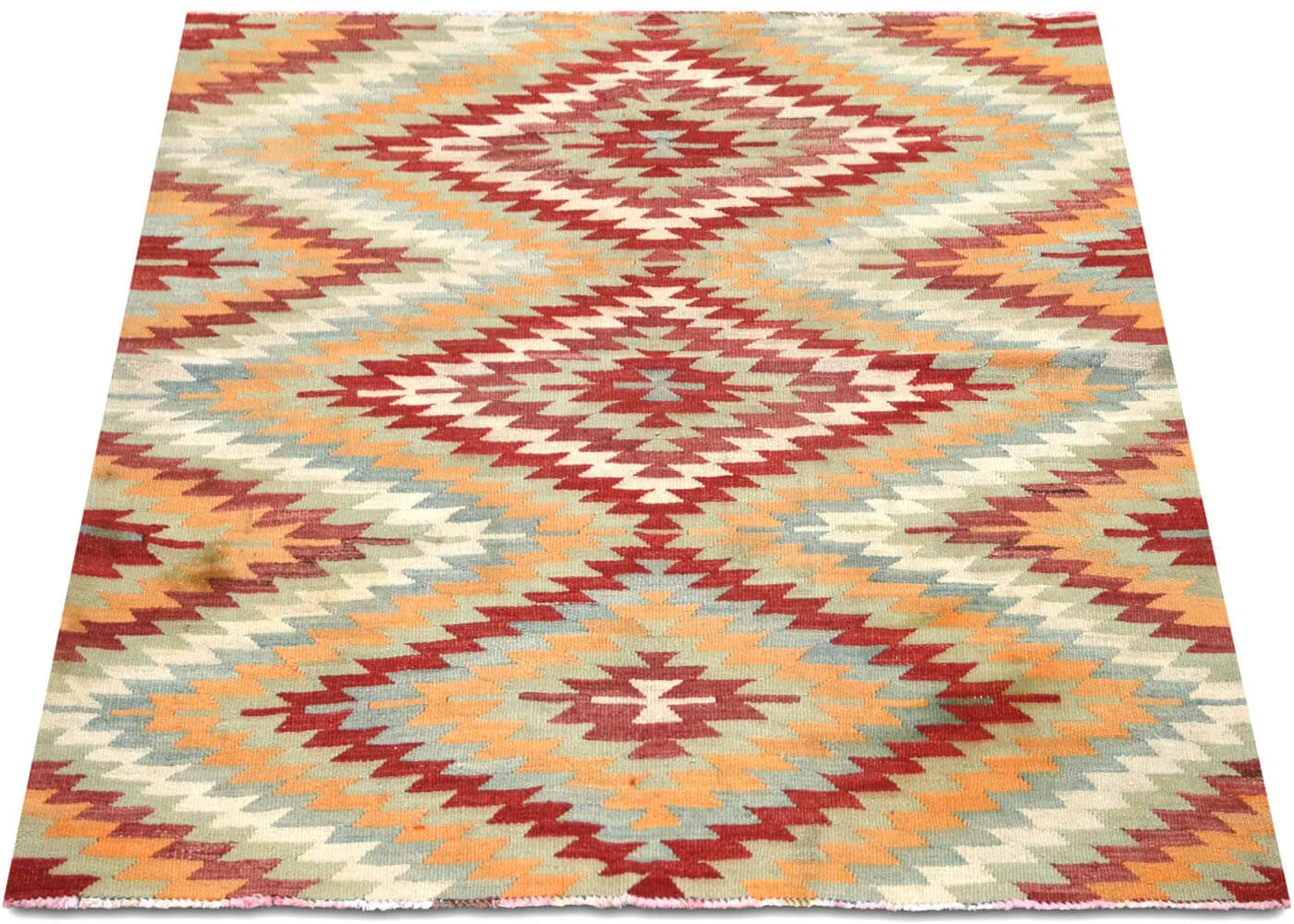 Vintage Turkish Kilim - 4'9" x 4'11"