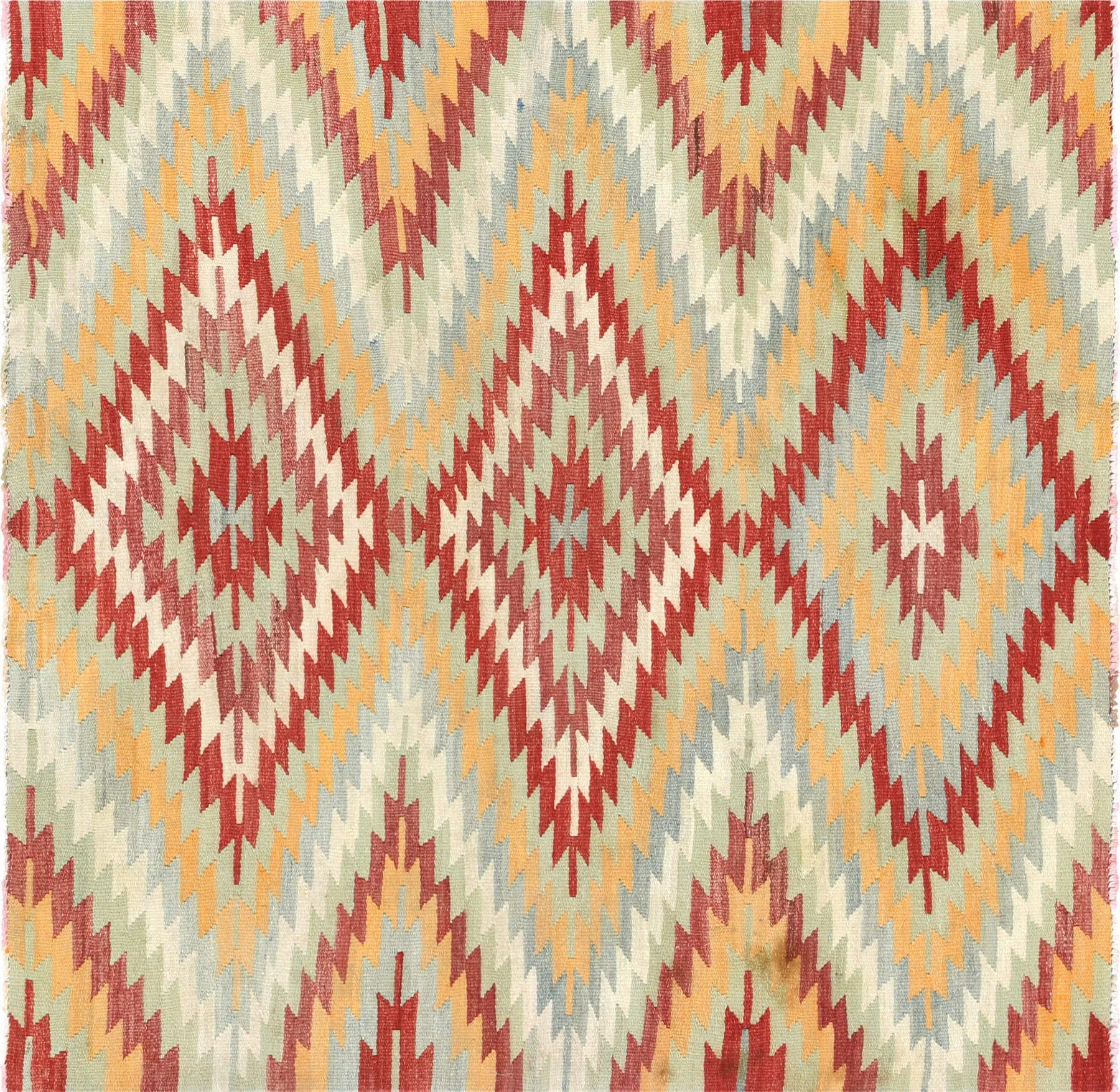 Vintage Turkish Kilim - 4'9" x 4'11"