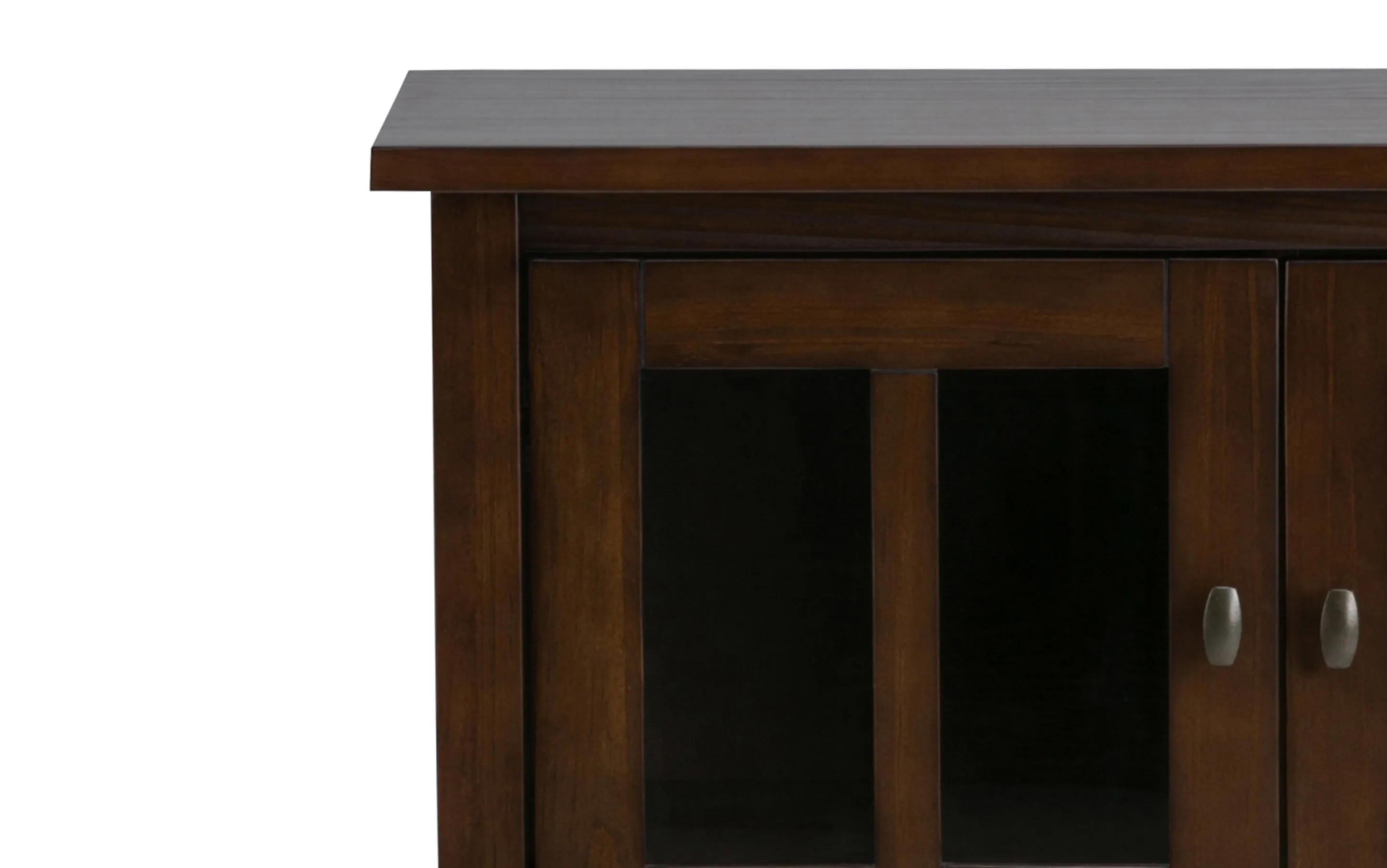 Warm Shaker Low Storage Cabinet